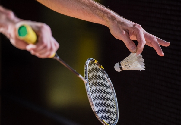 Two Column Badminton Serve