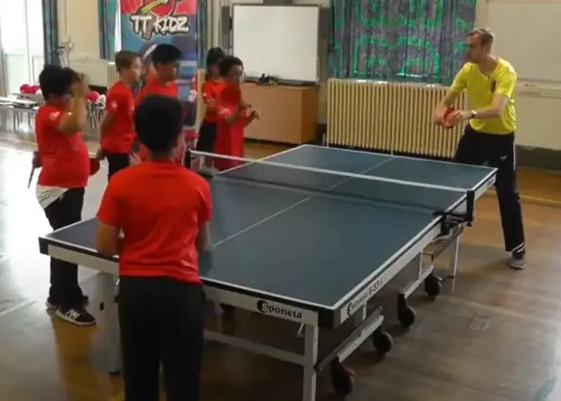 Backhand Rally Table Tennis (2)