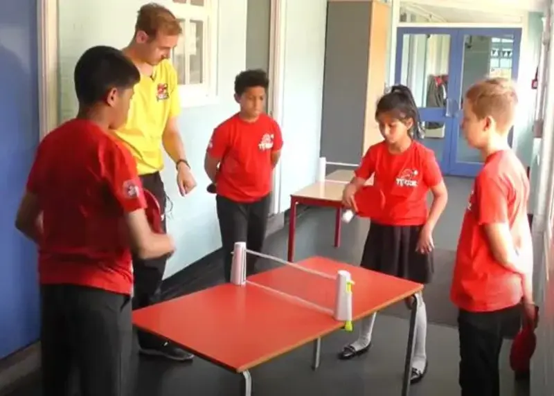 Brilliant Backhands And Rally Table Tennis (2)