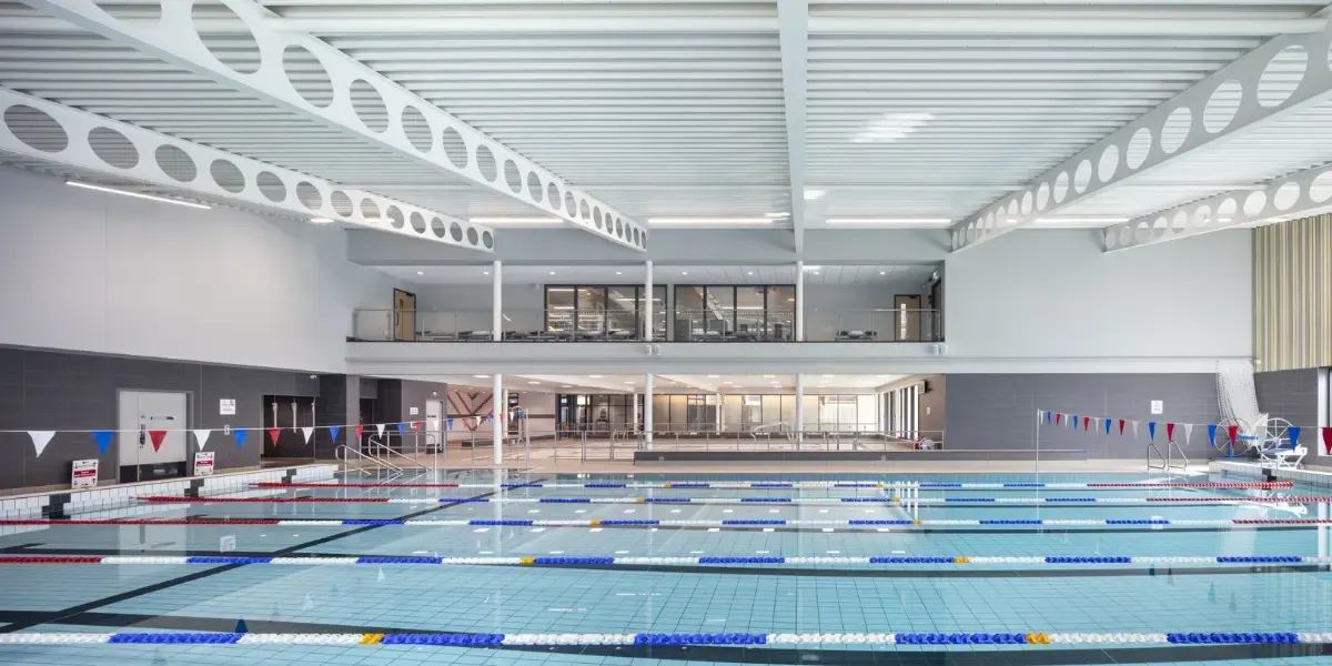 Swimming pool at Andover Leisure Centre