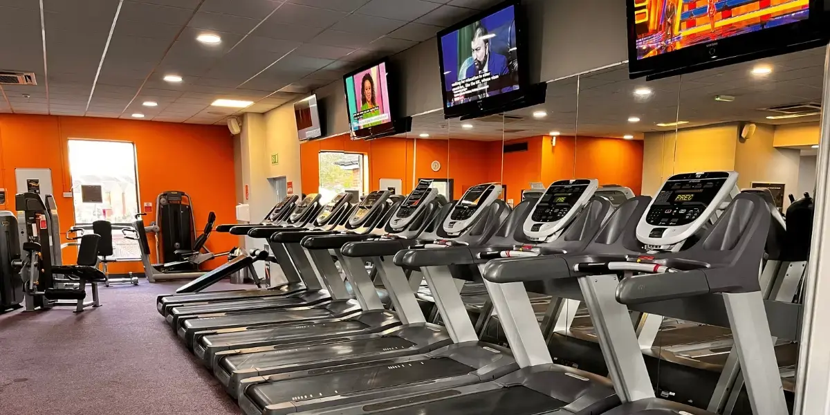 Gym area in Court Garden Leisure Complex