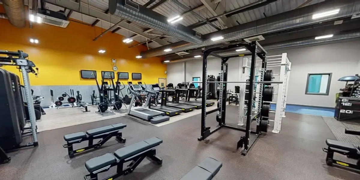 Gym area at Maltby Leisure Centre