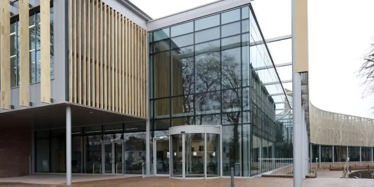 External view of Morpeth Leisure Centre