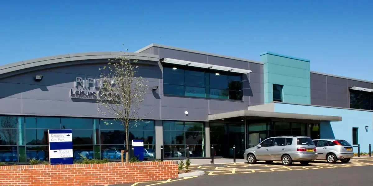 External view of Ripley Leisure Centre