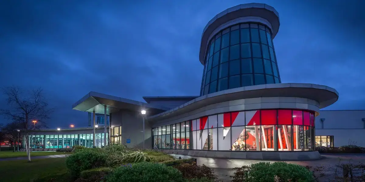 External view of Rotherham Leisure Complex