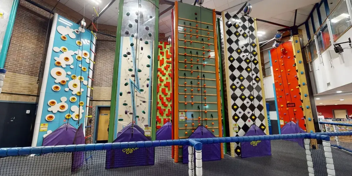 Clip n Climb climbing walls