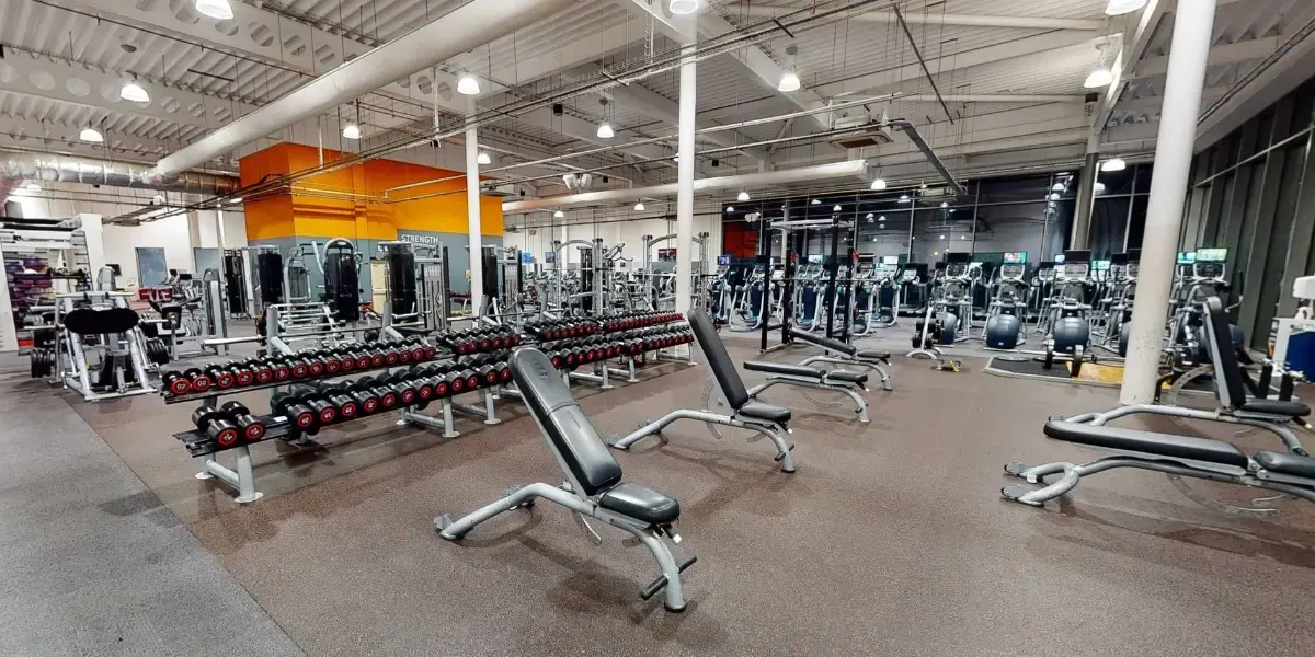 Weights area at Wycombe Leisure Centre