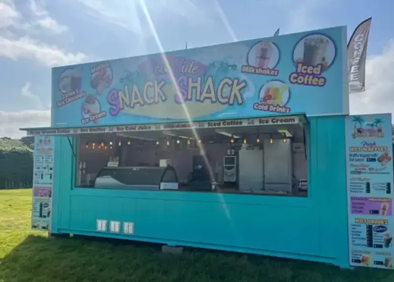 Snack Shack at Aldershot Lido