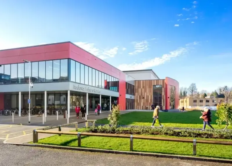 External view of Andover Leisure Centre