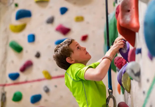 Two Column Child Climbing