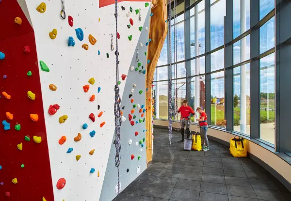 Two Column Wyre Forest Climbing Wall